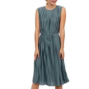 H&M pleated dress